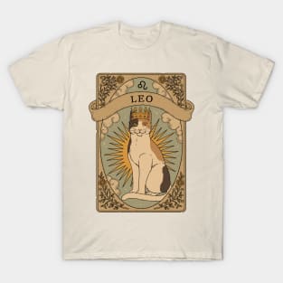 Leo - Cats Astrology T-Shirt